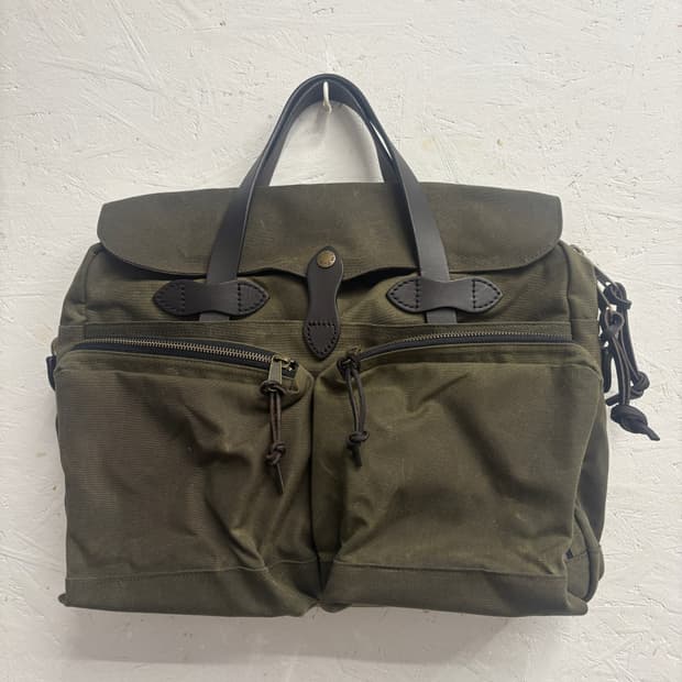 Filson 왁스코튼 숄더백