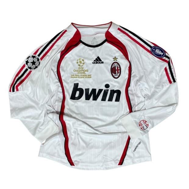 AC밀란 06-07 챔스 결승 롱슬리브 카카 유니폼
