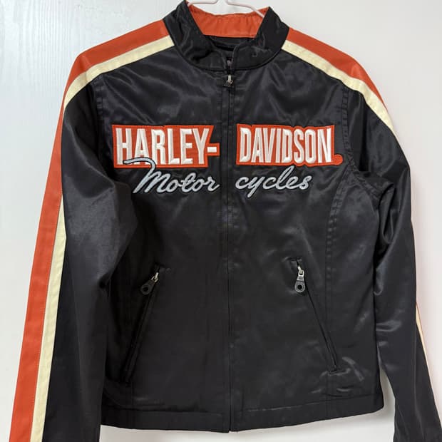 할리데이비슨 모터사이클 바이커 자켓