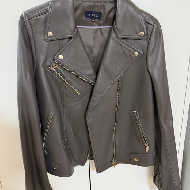 ROBO 라이더 가죽 자켓