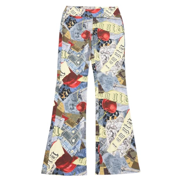 IAMGIA 아이엠지아 패턴 팬츠 바지 S