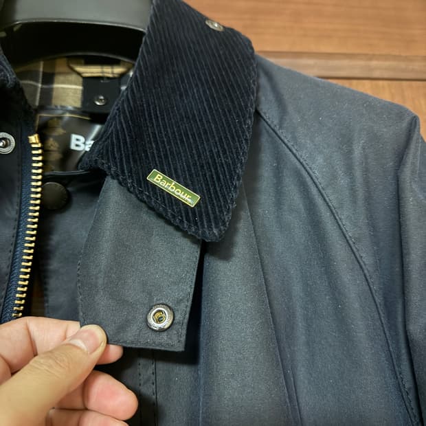 바버 뷰포트 네이비 40사이 판매(상태극상)