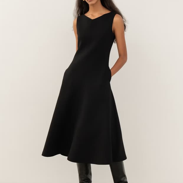 킨더살몬 Karina A-line dress 