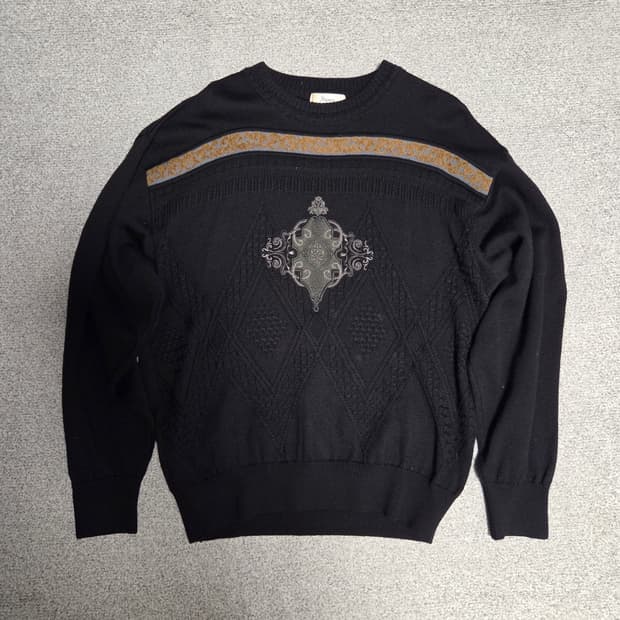 Moare 일본 빈티지 울 니트 L(100)