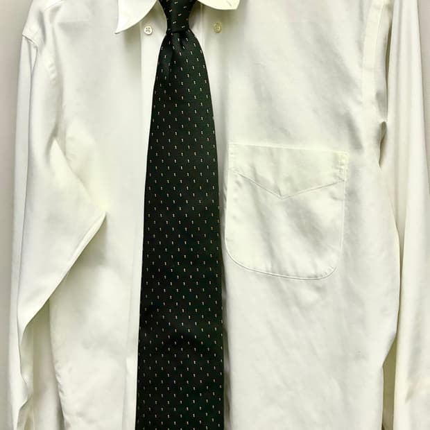 Takeo kikuchi 타케오 키쿠치 클래식 도트 실크 넥타이 타이
