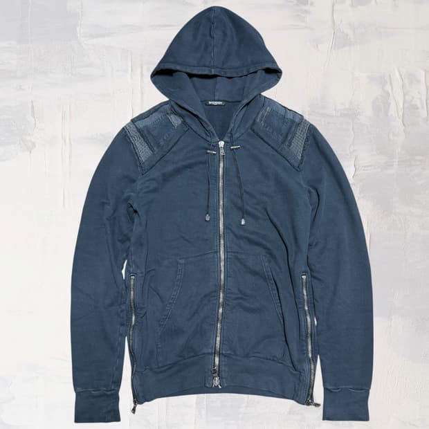 (국문탭) 발망 13fw 어깨 패치 후드집업 s