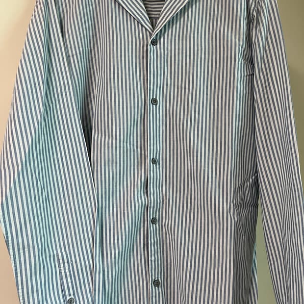 질스튜어트뉴욕 블루 스트라이프 셔츠 L 105