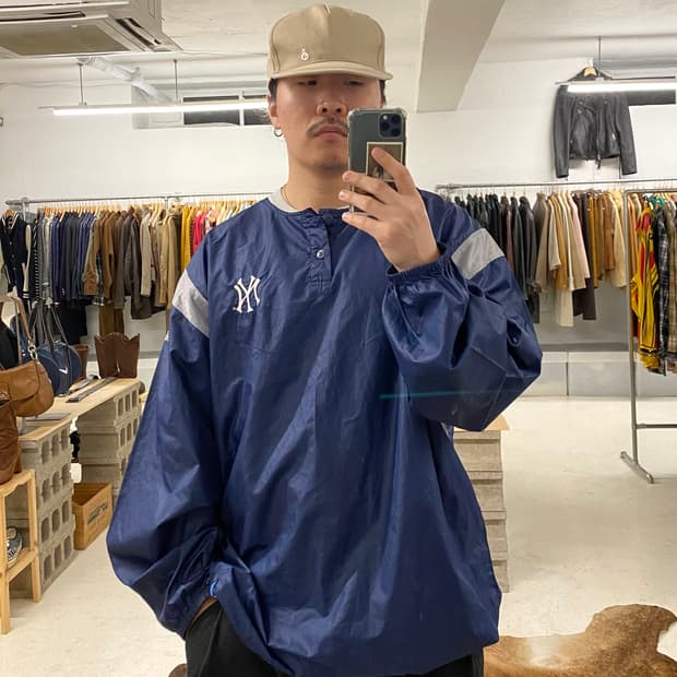 90's STUSSY headgear cap 90년대 스투시 일자챙 