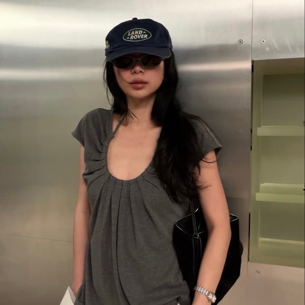 파르벵 브리즈 홀터넥 차콜