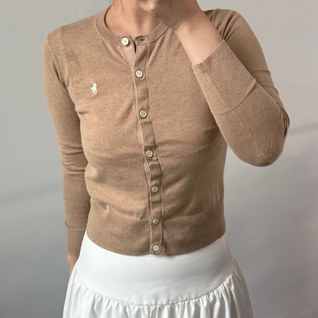 [XS] 폴로 신형 베이지 가디건