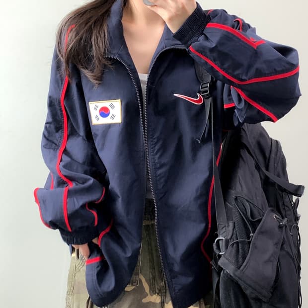 나이키 코리아 국대 바람막이