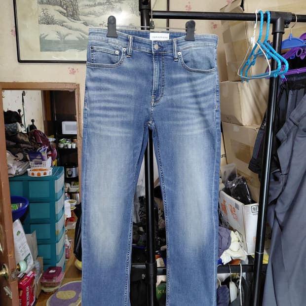 [캘빈클라인]슬림핏 CKJ026 데님 청바지 32사이즈 