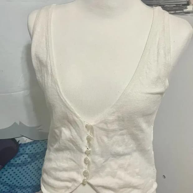 일본 빈티지 모리걸 레이어드 가디건