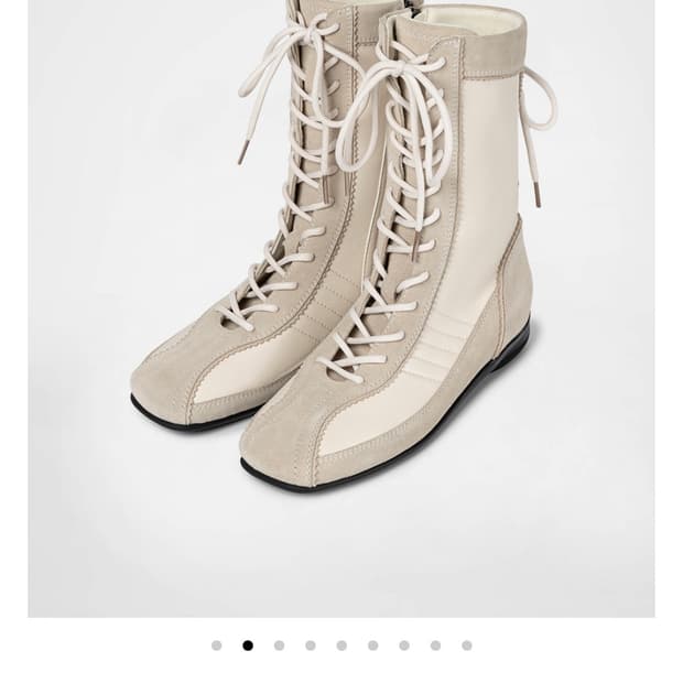 Khiho SWAY BACK RIBBON BOXING 기호 신발