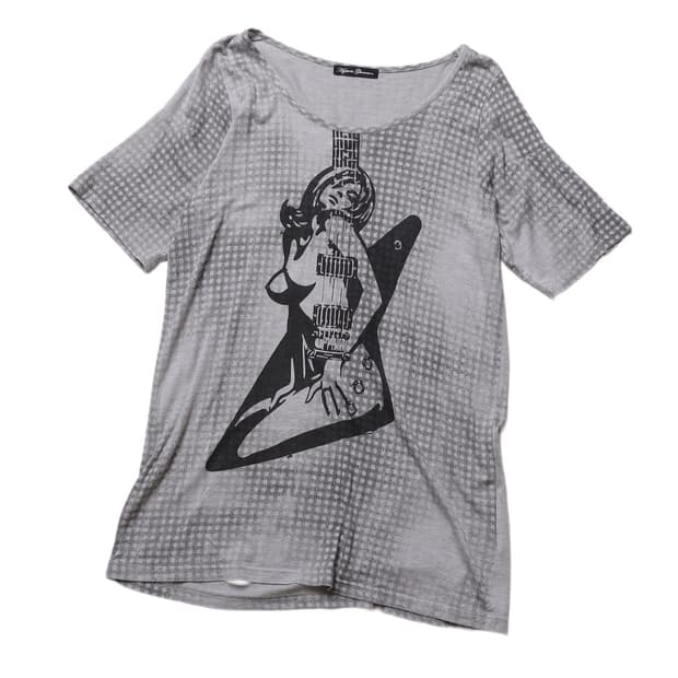 HYSTERIC GLAMOUR 하프 티셔츠  