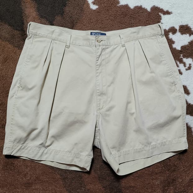 폴로 랄프로렌 남성용 치노 반바지 (38)