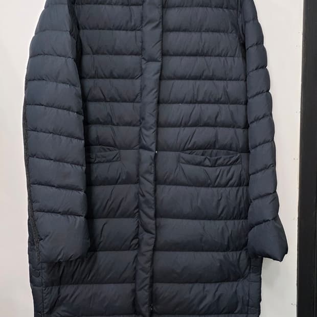 베네통 여성 덕다운 경량 패딩
