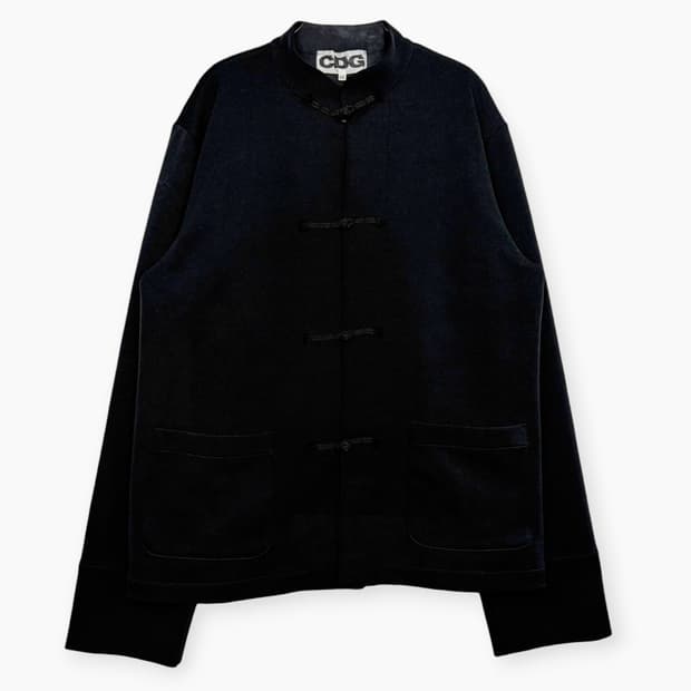 꼼데가르송 차이나카라 자켓