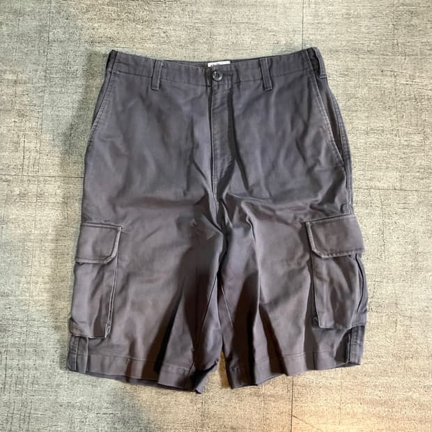 Levis 리바이스 올드스쿨아메카지 너드남 카고하프팬츠 반바지 챠콜