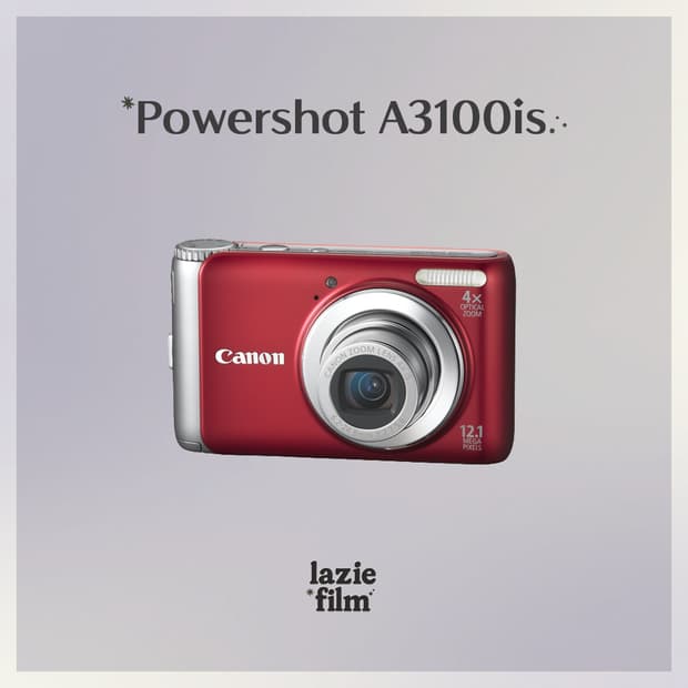 레어✧･ﾟCanon Powershot A3100is 캐논 파워샷 디카