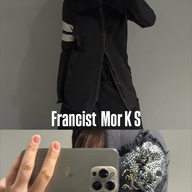 Francist Mor.K.S archive hood zip-up