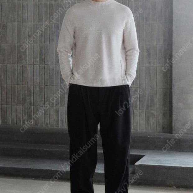 시스템 옴므 투턱  와이드 슬랙스  