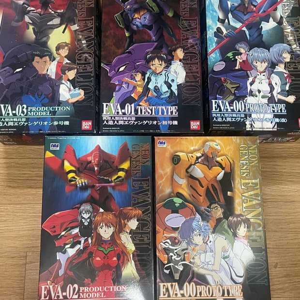 고전 에반게리온 프라모델