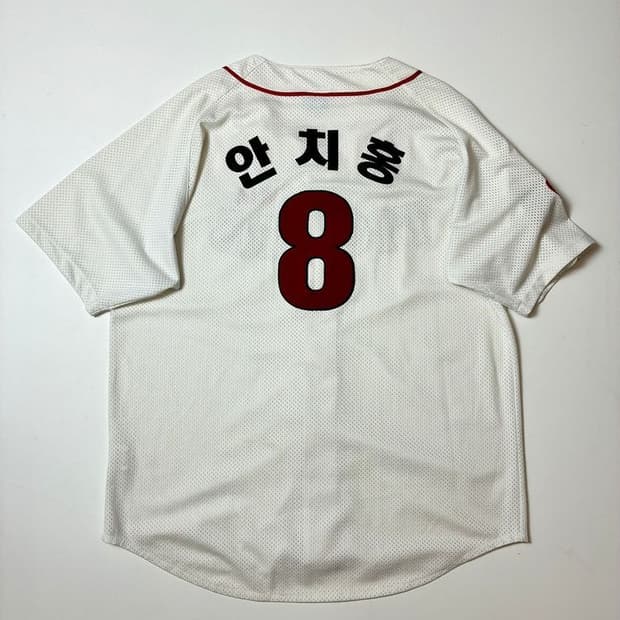 기아 타이거즈 안치홍 올드 선수 반팔 유니폼 PN9068
