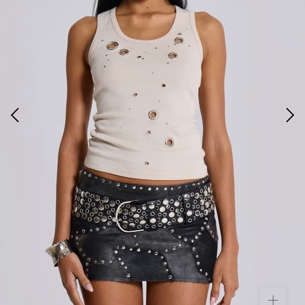 Eye Contact Vest Top