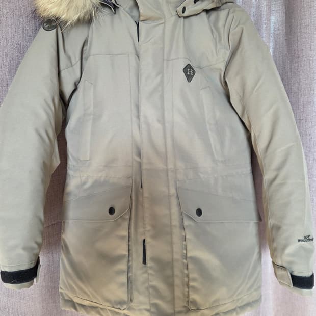 코오롱고어텍스구스패딩 90