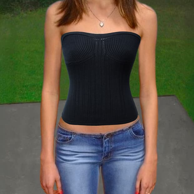 Uniqlo x Mame Kurogouchi Tube top