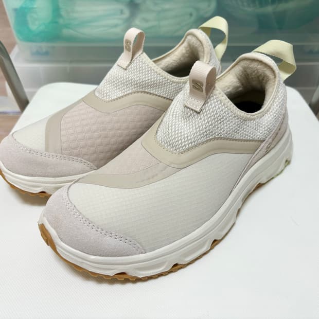 살로몬 rx 스너그 255 새상품 기모 슬립온 방한화