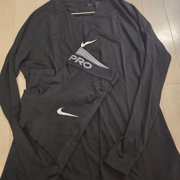 나이키프로 트레이닝 레깅스 xxl