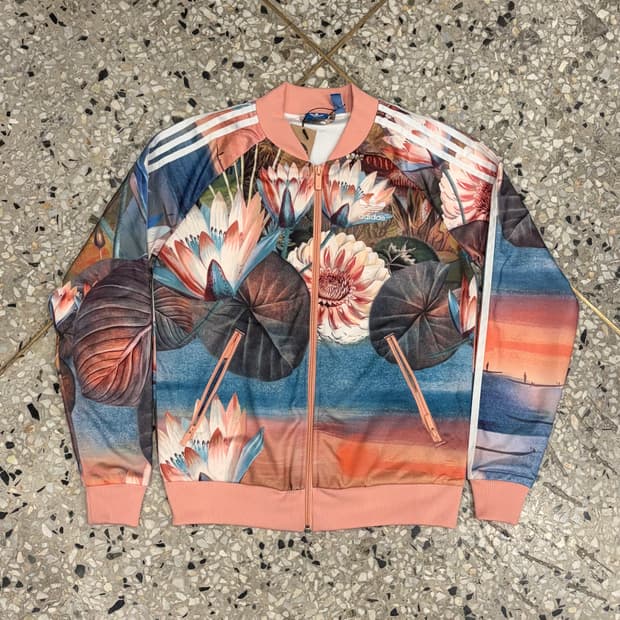 adidas 아디다스 파이어버드 핑크 플라워 져지