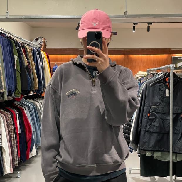 타미 바하마 반집업 맨투맨  