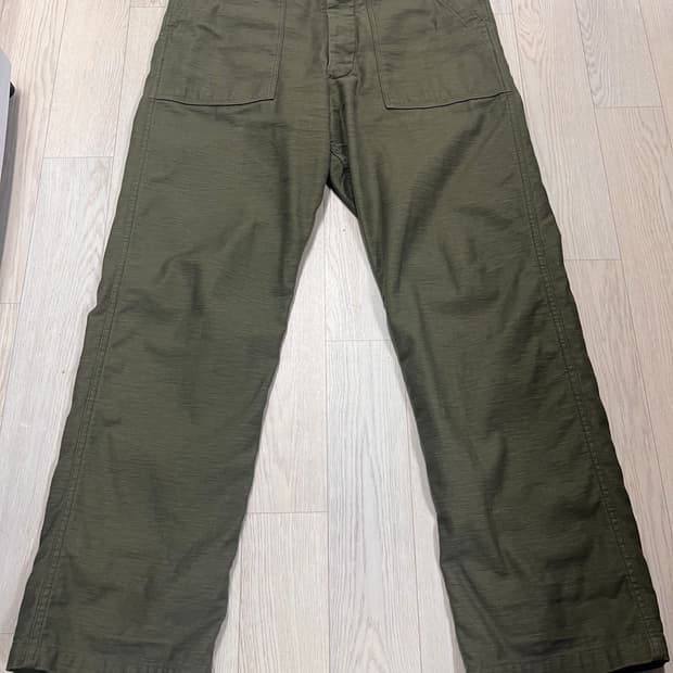 오어슬로우 빈티지 핏 퍼티그 팬츠(2)