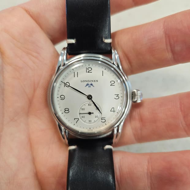 론진 수동 시계