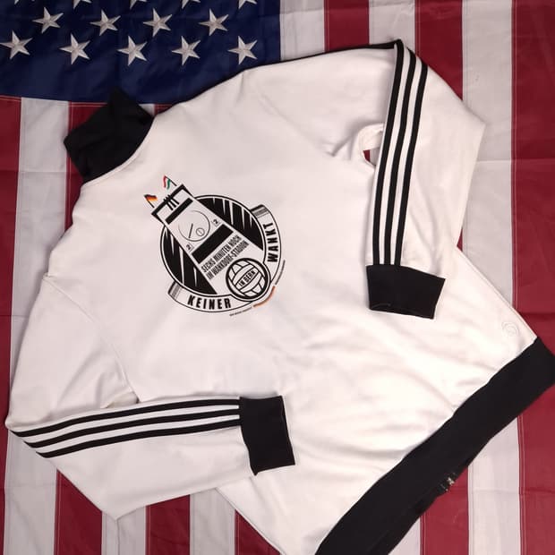 오리지날 아디다스 독일 카이너 분트 화이트 트렉탑져지