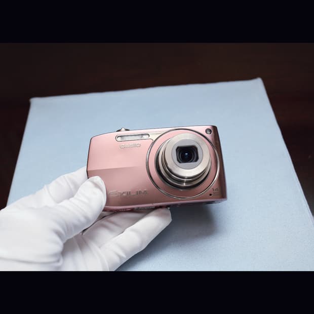 <레어>카시오 엑슬림 z2000 핑크 (z2300) 빈티지 디카