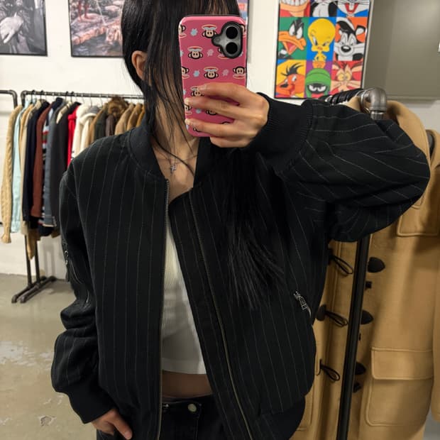 GU 블루종 자켓