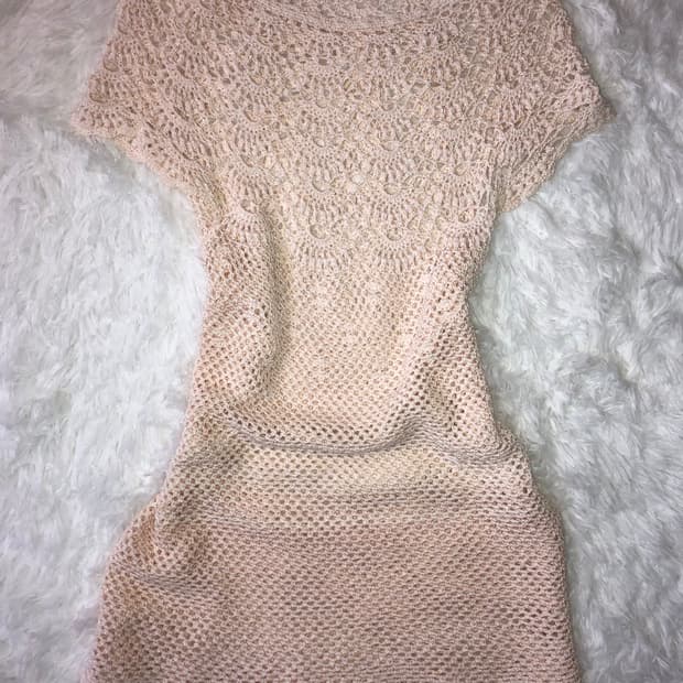 strawberry milk knit top(ops)