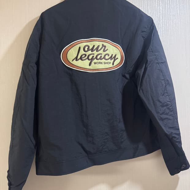 스투시 x 아워레가시 블루종 자켓 L