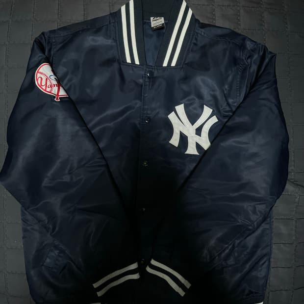 마제스틱 양키스 바시티 자켓