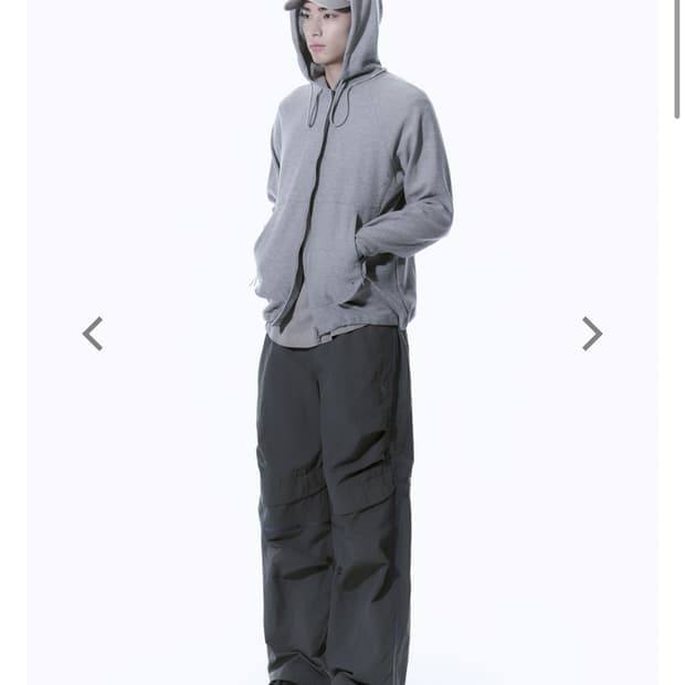 산산기어 와플 후드집업