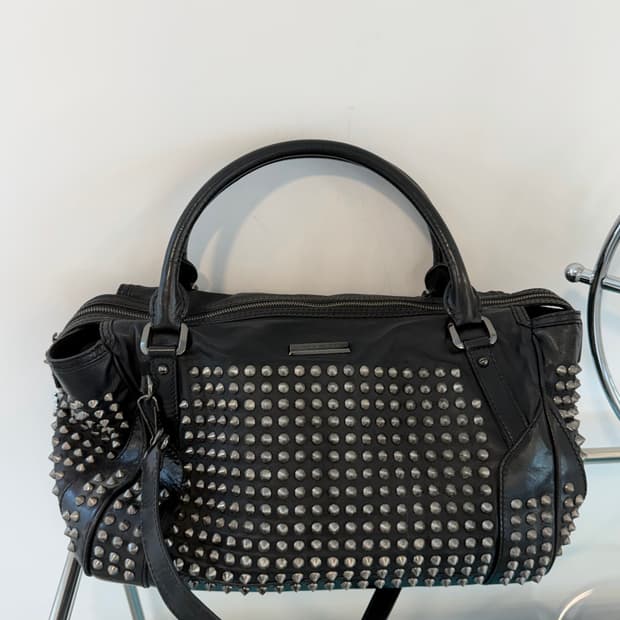 Burberry 00‘s Edenham Studded Satchel