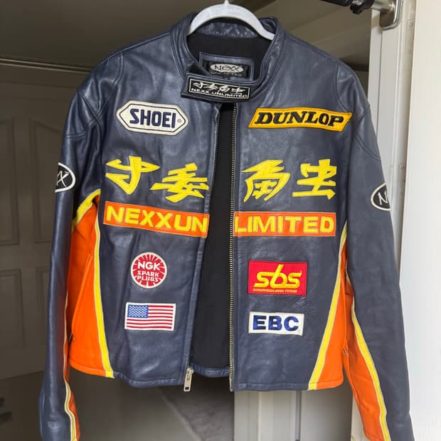 (M) Nexx 가죽자켓 말가죽