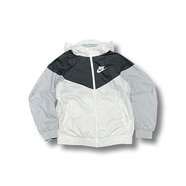 [L] 나이키 바람막이 블랙/화이트/그레이