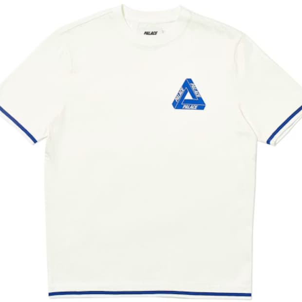 [새상품/L] 팔라스 CH 반팔 티셔츠 화이트 (Palace CH T-