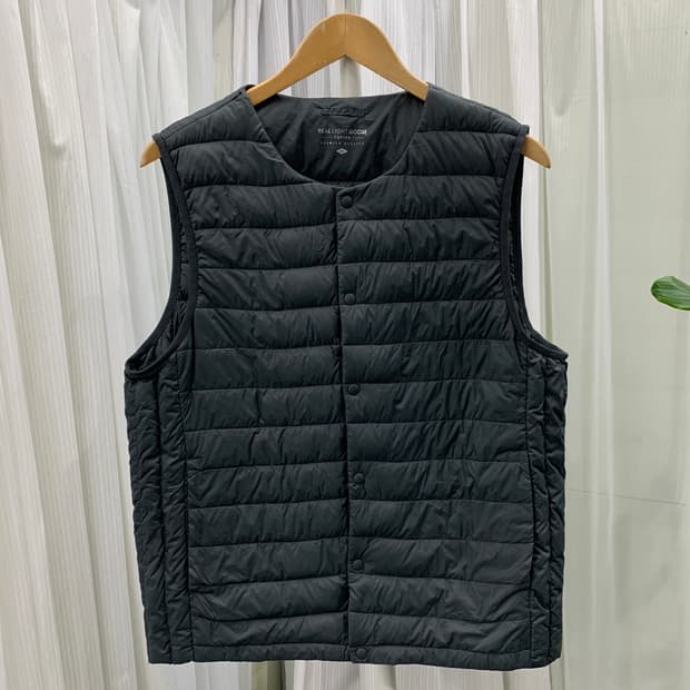 탑텐 리얼 라이트 구스 다운 경량 패딩 조끼 1732