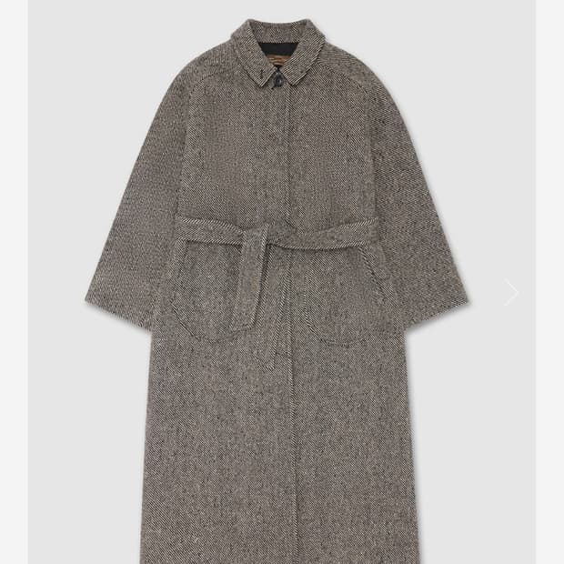 얼바닉30코트 Belted Deck Coat (Twill)
